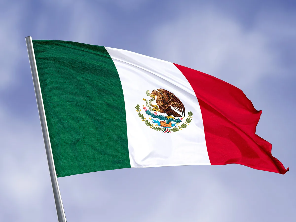 Águila real de la bandera de México